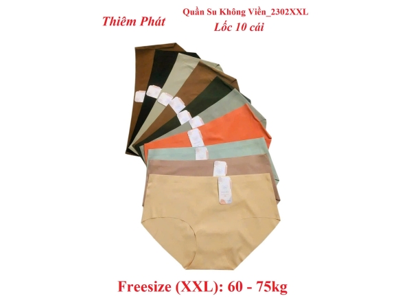 QUẦN SU THIÊM PHÁT 2302 XXL - LỐC 10 CÁI QUẦN SU THIÊM PHÁT 2302 XXL - LỐC 10 CÁI